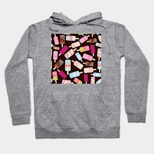 Seamless pattern ice cream (1) Hoodie